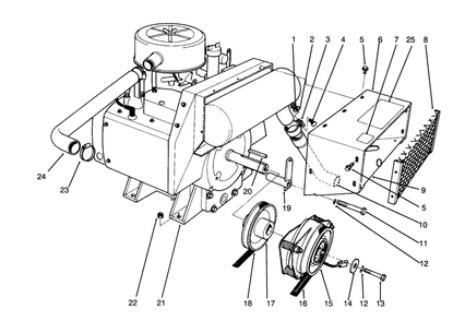 Part Location Diagram of 72-7820 Toro Decal-Service