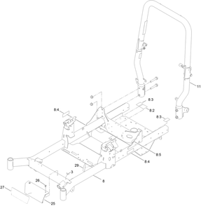 Part Location Diagram of 140-1227 Toro Decal-Z Master