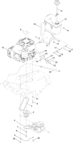 Part Location Diagram of 138-5387 Toro Wire-Link
