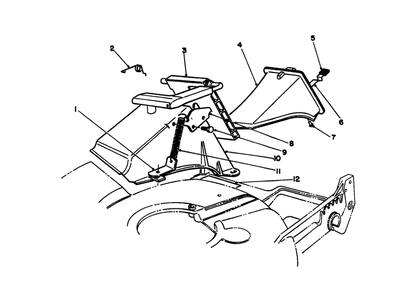 Recycler Bagging Kit Model No. 59174 (Optional) Diagram and Parts List for 20107 2000001 - 2999999 Toro Lawn Mower