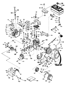 Engine Tecumseh Model No. Hm 80-155169j Diagram and Parts List for 38085 5000001 - 5999999 Toro Snow Blower