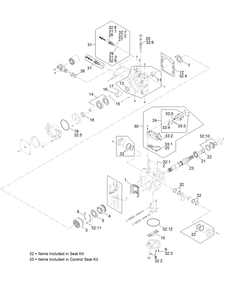 Hydraulic Pump Assembly No. 136-1499 Diagram and Parts List for 23898 400000000 - 999999999 Toro Lawn Tractor Accessories