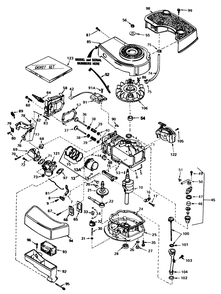 Engine Tecumseh Model No. Tnt 100-10086e Diagram and Parts List for 20705 3000001 - 3999999 Toro Lawn Mower