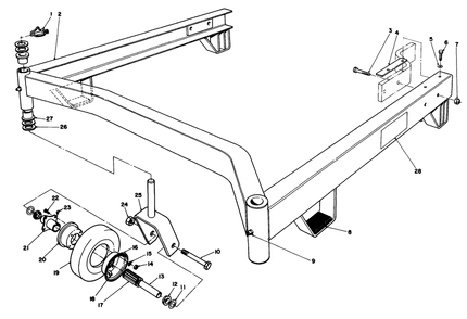 Cutting Unit Model No. 30753 Diagram and Parts List for 30753 900001 - 999999 Toro Lawn Mower