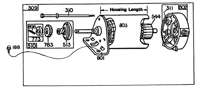 Briggs & Stratton Engine Briggs & Stratton Model No. 326437-0630-01 Diagram and Parts List for 30775 400001 - 499999 Toro Lawn Tractor