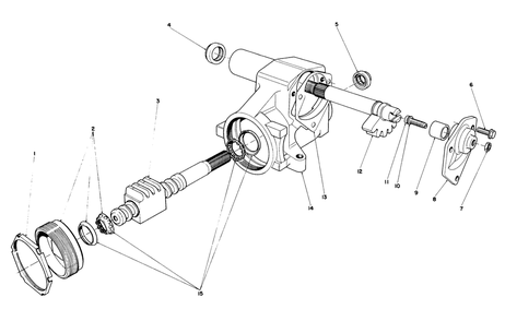 Steering Gear Assembly No. 41-8820 Diagram and Parts List for 30775 600001 - 699999 Toro Lawn Tractor