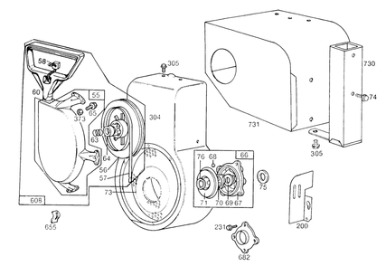 Engine Briggs & Stratton Model No. 190406-2999-01 (Continued) Diagram and Parts List for 38150 6000001 - 6999999 Toro Snow Blower