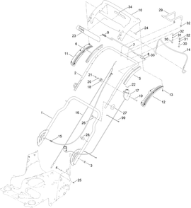 Part Location Diagram of 145-4009 Toro Decal-Controls