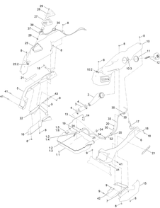 Fuel Tank Assembly Diagram and Parts List for 76550TA 417330000 - 999999999 Toro Lawn Tractor
