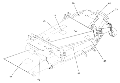 Decals Diagram and Parts List for 30154 690001 - 699999 Toro Lawn Mower