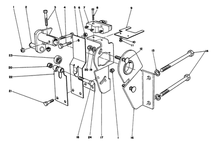 Part Location Diagram of 29-9790 Toro DISCONTINUED