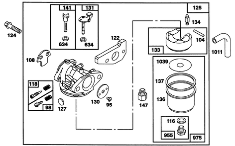 Engine Gts 150 77-9140 Diagram and Parts List for 22151 3900001 - 3900855 Toro Lawn Mower