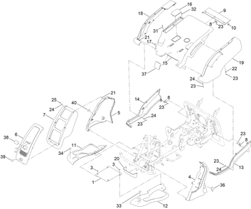 Part Location Diagram of 134-7193 Toro Bolt