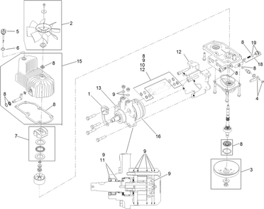 Lh Hydro Assembly Diagram and Parts List for 74923TE (312000001-312999999)(2012) Toro Lawn Mower