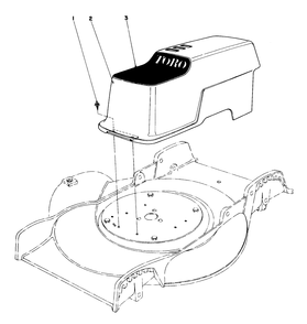 Shroud Assembly Diagram and Parts List for 17046 9000001 - 9999999 Toro Lawn Mower