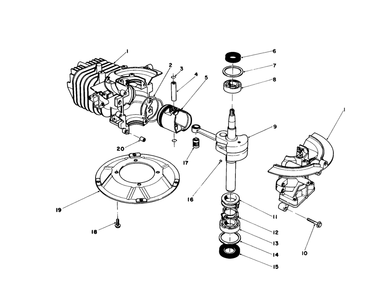 Part Location Diagram of 81-4600 Toro DISCONTINUED