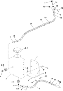 Part Location Diagram of 41257 Toro Hosebarb