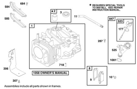 Engine Gts 200 Diagram and Parts List for 20040 9900001 - 9999999 Toro Lawn Mower