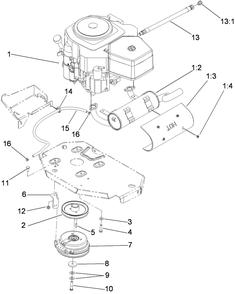 Part Location Diagram of 109-9282 Toro DISCONTINUED