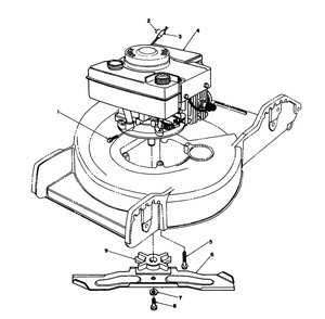 Engine Assembly Diagram and Parts List for 20586C 9000001 - 9999999 Toro Lawn Mower