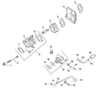 Part Location Diagram of 1275703 Toro Kit-Carburetor Repair