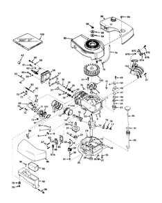 Engine Tecumseh Model No. Tnt 120-12003 Diagram and Parts List for 20456 6000001 - 6999999 Toro Lawn Mower