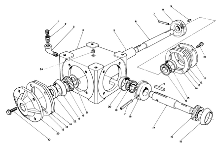 44" Snow Thrower Model No. 30761 (Optional)(Continued) Diagram and Parts List for 30718 0000001 - 0999999 Toro Lawn Tractor