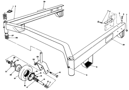 Cutting Unit Model No. 30544 (Continued) Diagram and Parts List for 30718 2000001 - 2999999 Toro Lawn Tractor