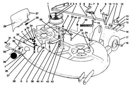 Part Location Diagram of 33146-2 Toro Nut-Hex