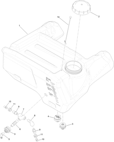 Part Location Diagram of 99-0766 Toro Nut