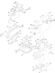 Fuel Assembly Diagram and Parts List for 76411 417300000 - 999999999 Toro Lawn Tractor