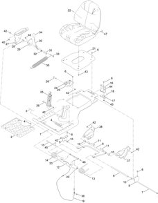 Part Location Diagram of 147-7606 Toro SCREW-SPCL