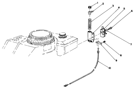 Brake Assembly (Used On Units With Serial No. 6000101-6002073) Diagram and Parts List for 16585 6000001 - 6999999 Toro Lawn Mower