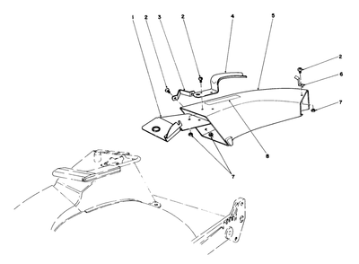 Side Discharge Chute Model No. 59108 (Optional) Diagram and Parts List for 20782C 6000001 - 6999999 Toro Lawn Mower