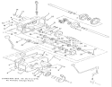 Mechanical Transmission-8-Speed Diagram and Parts List for C1-12R801 1986 Toro Lawn Tractor