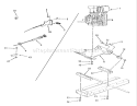 Single Cylinder Engines Diagram and Parts List for C1-12R801 1986 Toro Lawn Tractor