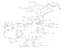 Part Location Diagram of 113023 Toro Bracket-Fender