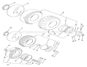 Part Location Diagram of 112817 Toro Front Wheel & Tire Assembly