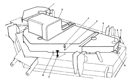 Part Location Diagram of 72-7810 Toro Cover-Center