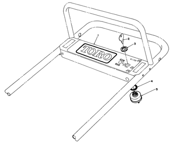 Switch Assembly Diagram and Parts List for 30132 5000001 - 5999999 Toro Lawn Tractor Accessories