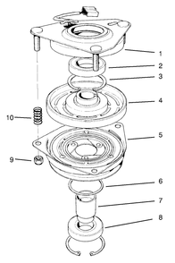 Clutch Asm No. 54-3200 Diagram and Parts List for 30183 695001 - 695100 Toro Lawn Tractor Accessories