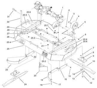 Part Location Diagram of 100-7788 Toro Decal-Dds