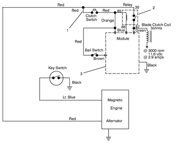 Electric Schematic Diagram and Parts List for 30159 795101 - 799999 Toro Lawn Tractor Accessories