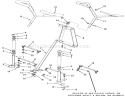 Part Location Diagram of 112106 Toro Assembly Steering Sha R
