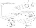 Frame Diagram and Parts List for B3-08B302 1981 Toro Lawn Tractor