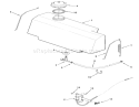 Part Location Diagram of 112777 Toro Control-Throttle