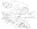 Part Location Diagram of 113343 Toro Assembly-Wheel & Tire