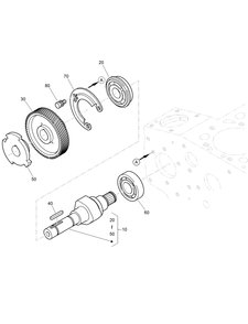 Fuel Camshaft Assembly Diagram and Parts List for 22530 414400000 - 999999999 Toro Lawn Tractor Accessories