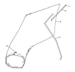 Giant Bagging Kit No. 29-9750 (Optional) Diagram and Parts List for 16212 0000001 - 0999999 Toro Lawn Mower