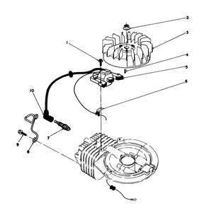 Engine Assembly Model No. 47pj8 Diagram and Parts List for 22025C 9000001 - 9999999 Toro Lawn Mower